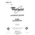 WHIRLPOOL GLA5580XSG3 Catálogo de piezas