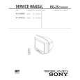 SONY KV2199M5J Manual de Servicio