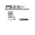 BOSS PS-3 Owners Manual