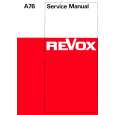 REVOX A76 Service Manual