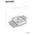 SHARP FO550 Owners Manual