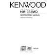 KENWOOD HM-383MD Owners Manual