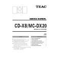 TEAC CD-X8 Manual de Servicio