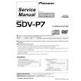 PIONEER SDV-P7/EW Instrukcja Serwisowa