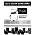 WHIRLPOOL DU1098XLW1 Installation Manual