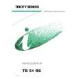 TRICITY BENDIX TB51RS Manual de Usuario