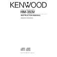 KENWOOD HM-353V Owners Manual