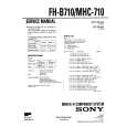 SONY MHC710 Service Manual