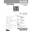 SONY X0D20S Service Manual