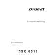 BRANDT DSX0510 Instrukcja Obsługi