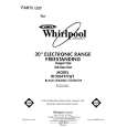 WHIRLPOOL RF396PXVN1 Catálogo de piezas