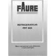 FAURE FRT803W-3 Owners Manual
