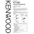 KENWOOD KT595 Instrukcja Obsługi