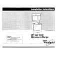 WHIRLPOOL RM988PXVW5 Installation Manual