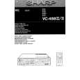 SHARP VC-488 Instrukcja Obsługi