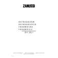 ZANUSSI ZFC202-1 Owners Manual