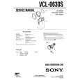 SONY VCL-0630S Service Manual