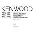 KENWOOD KRC-694 Owners Manual
