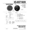 SONY XS-6028 Service Manual
