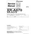 PIONEER XR-A670/DBDXJ Service Manual