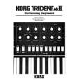 KORG TRIDENT MKII Owners Manual