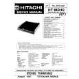 HITACHI HT-MD40 Instrukcja Serwisowa