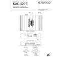 KENWOOD KAC529S Service Manual