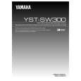 YAMAHA YST-SW300 Manual de Usuario