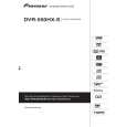 PIONEER DVR-550HX-S/WYXK5 Owners Manual
