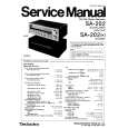 TECHNICS SA202/K Service Manual