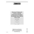 ZANUSSI ZWG3162 Owners Manual