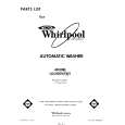 WHIRLPOOL LA5000XSW1 Catálogo de piezas