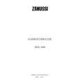 ZANUSSI ZGL640ITX Owners Manual