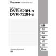 PIONEER DVR-720H-S/RF Owners Manual