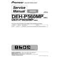 PIONEER DEH-P560MP Service Manual