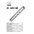 AKG C451B Instrukcja Obsługi