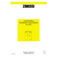 ZANUSSI FA605 Owners Manual