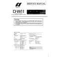 SANSUI D-W11 Service Manual