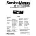 PANASONIC CQ-2500CEU Service Manual