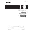 TEAC T1D Owners Manual