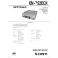 SONY XM752EQX Service Manual SONY XM752EQX Service Manual