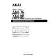 AKAI AM-95 Owners Manual