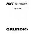 GRUNDIG PS4300 Instrukcja Obsługi