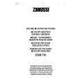 ZANUSSI ZBM761SX1 Owners Manual