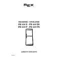 REX-ELECTROLUX FB410XS Owners Manual