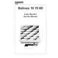 BELINEA 107060 Service Manual