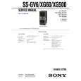 SONY SSXG500 Manual de Servicio