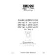 ZANUSSI ZWF1621S Owners Manual