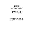 KAWAI CN290 Instrukcja Obsługi