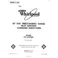 WHIRLPOOL SF316PSPW0 Parts Catalog